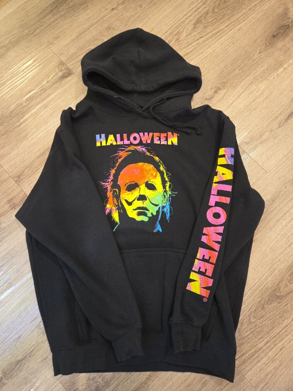 Michael Myers Halloween Hoodie Black/Multicolour XL